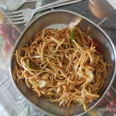 A picture of Chinesse Hakka Noodles.