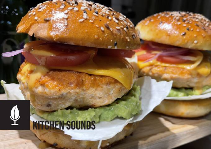 Salmon burgers π₯¬π₯ππ§π