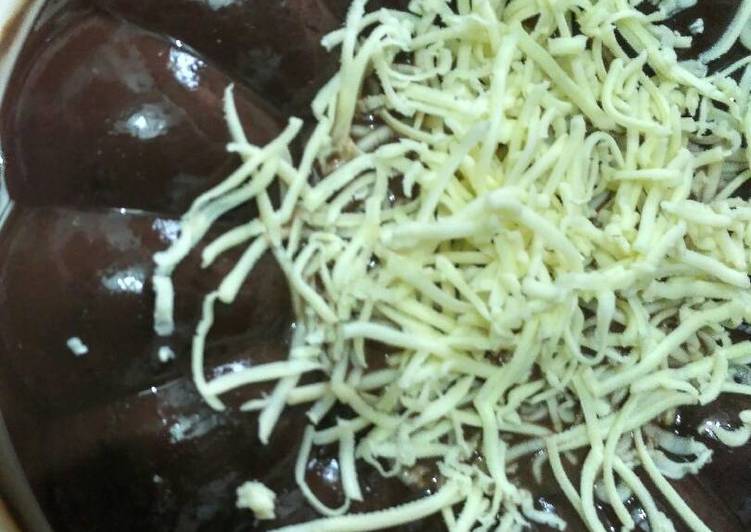 Puding Coklat Keju