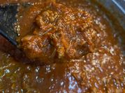 A picture of whiskey tomato sauce