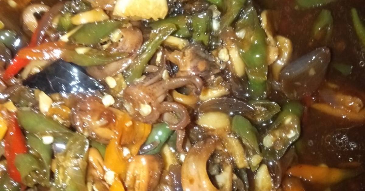 Resep Cumi Asin ????lombok Ijo️ Paling Mudah dan Enak