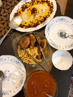 عکسی از دستور زرشک پلو با مرغ