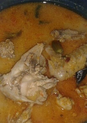 Foto resep Ayam santan kuning