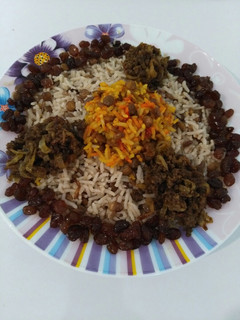 عکسی از دستور عدس پلو (کته) 😁