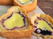 Gambar pie blueberry cheese