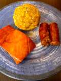 Cutacho con cecina y chorizo