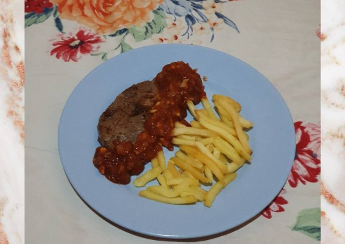 Steak Sapi BBQ Sauce (Ala Anak Kost)