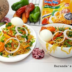 A picture of Stir fry veg noodles.