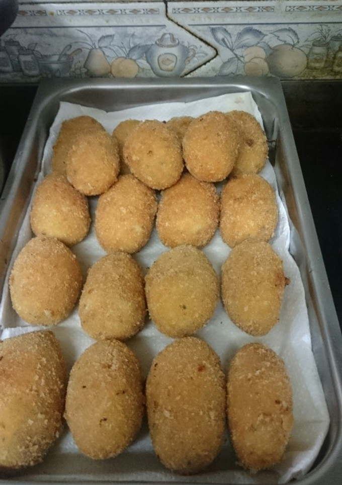 Una foto de Croquetas de Jamón y Champiñones