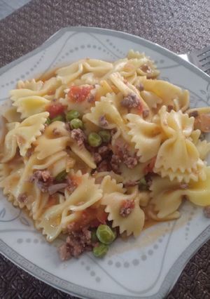 صورة لوصفة معكرونة
