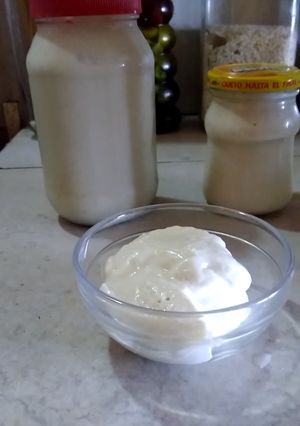 Una foto de Mayonesa con arroz