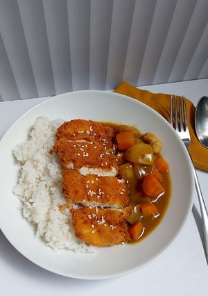 Foto resep Chicken Katsu Curry Rice