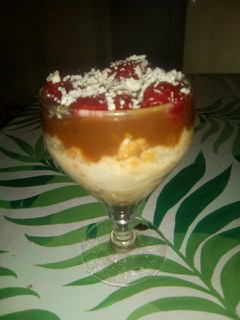 Una foto de Postre en copa