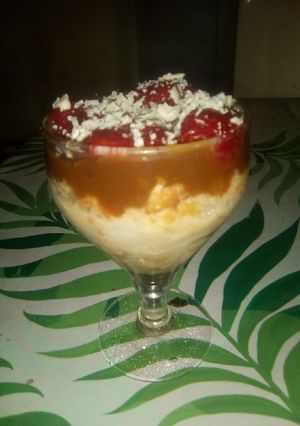 Una foto de Postre en copa