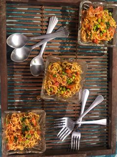 फ्राइडमसाला मैगी (Fried masala maggi recipe in hindi) रेसिपी मुख्य फोटो