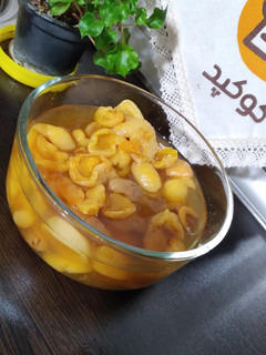 عکسی از دستور برگه زردآلو