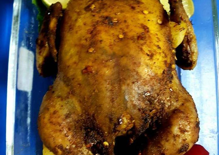 Simple Way to Cook Yummy Rosted Chicken
