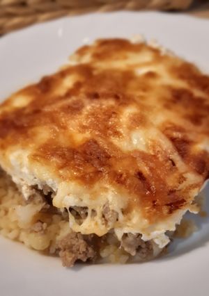 Rakott karfiol bulgurral recept fotója