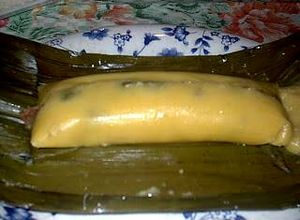 Una foto de Hayacas criollas la craveña