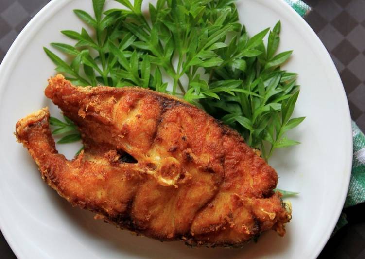 Recipe of Perfect Turmeric Fried Fish