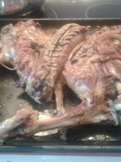 Una foto de Lechazo asado