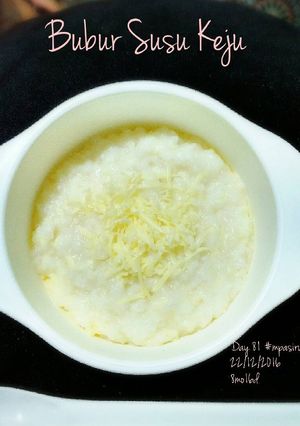 Foto resep Bubur Susu Keju (mpasi 8+)