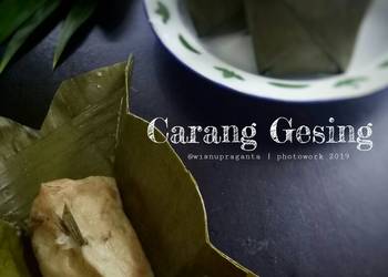 Cara Memasak Cepat Carang Gesing Enak Sempurna