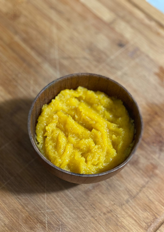 A picture of Mashed Acorn Squash.