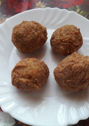 Sajtos cukkinigolyók recept fotója