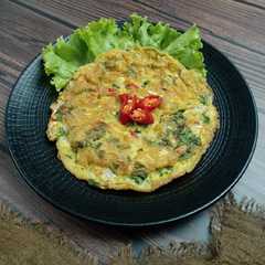 🥚Telur Dadar Sayur 🥬🧄🥦🌶️ রেসিপির প্রধান ছবি