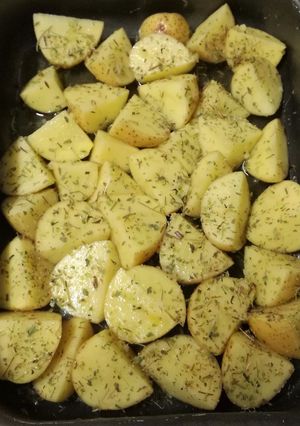 Una foto de Una guarnicion de patatas diferente y deliciosa