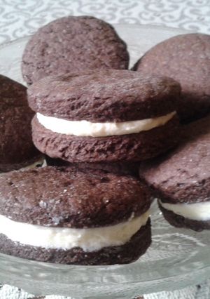 Zdjęcie przepisu Ciastka oreo.