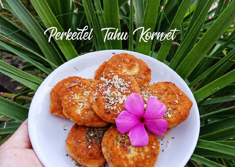 Perkedel Tahu Kornet