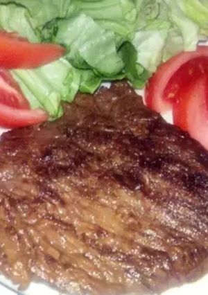 صورة لوصفة لحم مقلي يشهي 🥩🥩