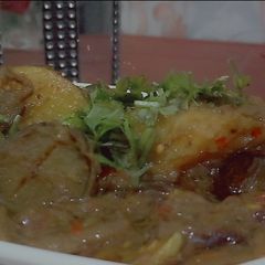 A picture of Alu Baingan.