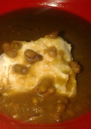 Foto resep Bubur Kacang Ijo Durian TjS