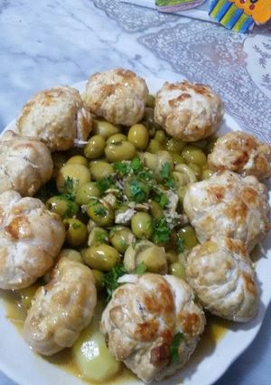 صورة لوصفة رزيمات بلحم الدجاج