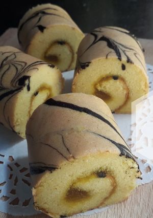 Foto resep Bolu Gulung filing Nenas