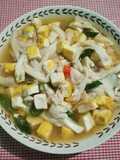 Tumis Jamur Tiram Tahu Kuning
