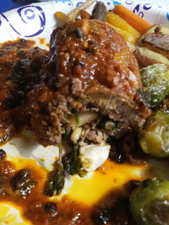 A picture of Beef Braciole.