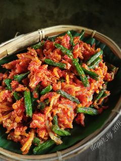Foto resep SAMBAL GORENG TERI Kacang Panjang