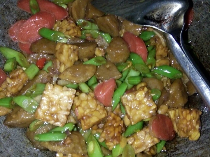 Cara Gampang Membikin Resep Eseng buncis Pentol Sosis yang Lezat Anti Ribet, Lezat Sekali