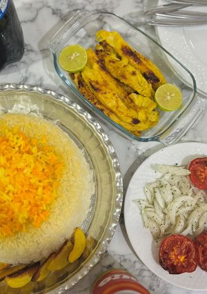 عکسی از دستور جوجه فیله ی ایر فرایری 🍗😴
