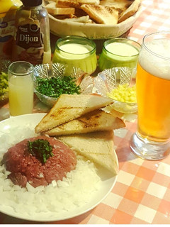 Una foto de Tártaro de carne