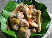 Gambar garang asem ayam santan