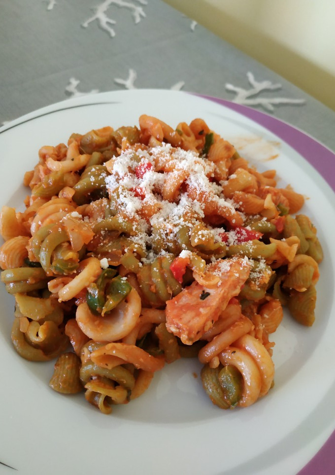 Una foto de Pasta a mi manera