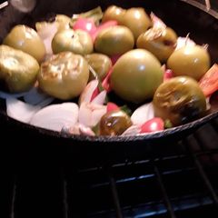 Tomatillo Verde Sauce A picture of Tomatillo Verde Sauce.