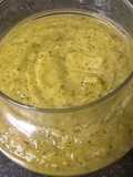 Raw mango grapes chutney