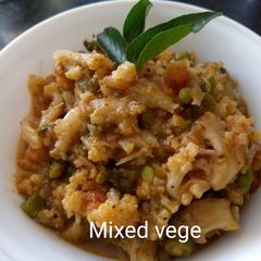 A picture of Mixed veggies.