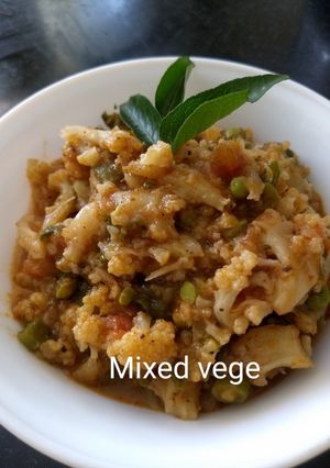 A picture of Mixed veggies.